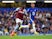 Aston Villa midfielder Marvelous Nakamba playing against Chelsea on September 11, 2021.
