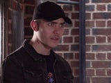 Corey on the first episode of Coronation Street on November 1, 2021
