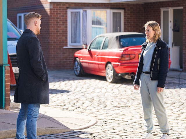 Abi on the first episode of Coronation Street on November 5, 2021