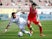 South Korea's Song Min-kyu in action with Lebanon's Soony Saad on June 13, 2021