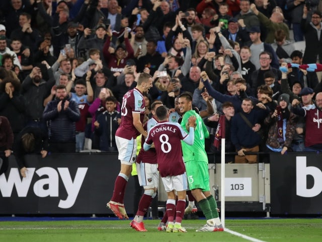 Man City knocked out of EFL Cup by West Ham on penalties