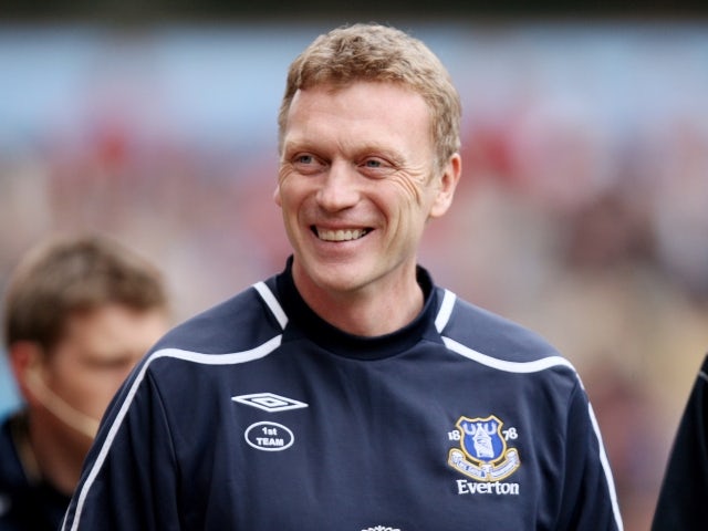 Everton manager David Moyes pictured on April 12, 2009 