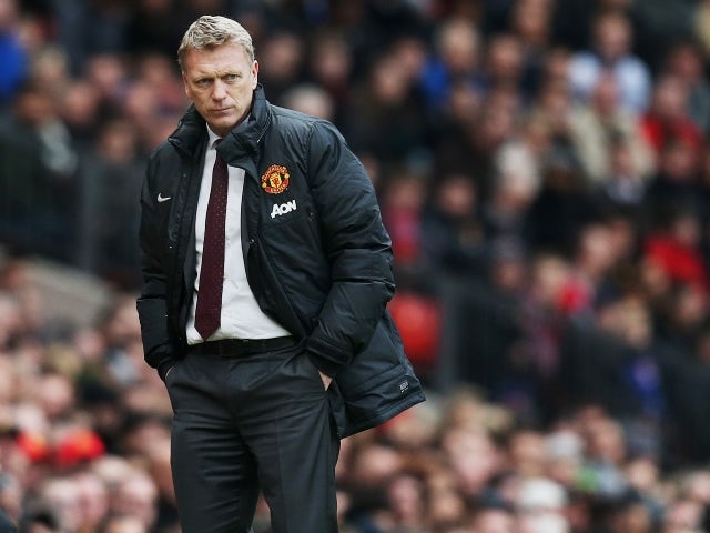 Manchester United manager David Moyes pictured on December 7, 2013