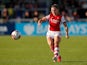Katie McCabe in action for Arsenal Women in October 2021