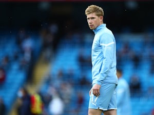 De Bruyne to miss Man City's FA Cup tie with Liverpool?