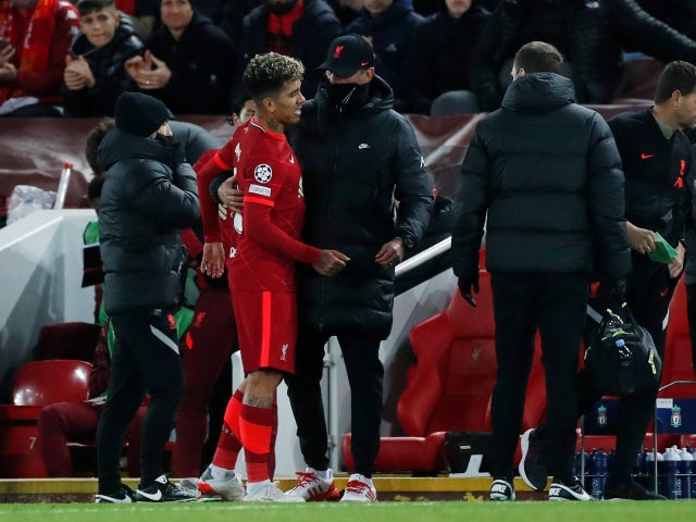 Team News: Roberto Firmino returns to Liverpool bench as COVID-hit trio miss out