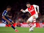 Arsenal's Sead Kolasinac in action with Leeds United's Cody Drameh in October 2021