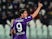 Dusan Vlahovic in action for Fiorentina in November 2021