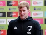 Former Bournemouth manager Eddie Howe before the match, July 19, 2020