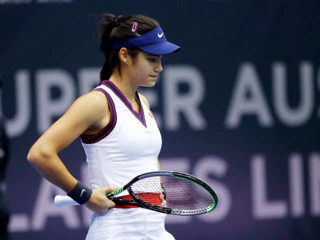 Emma Raducanu crashes out of Linz Open to Wang Xinyu