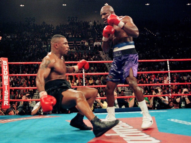 OTD: Holyfield beats Tyson in first fight