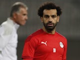 Egypt attacker Mohamed Salah pictured in November 2021