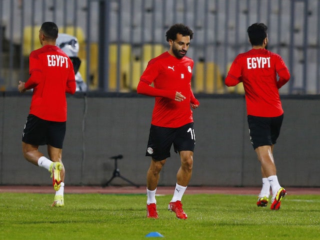 Egypt attacker Mohamed Salah pictured in November 2021