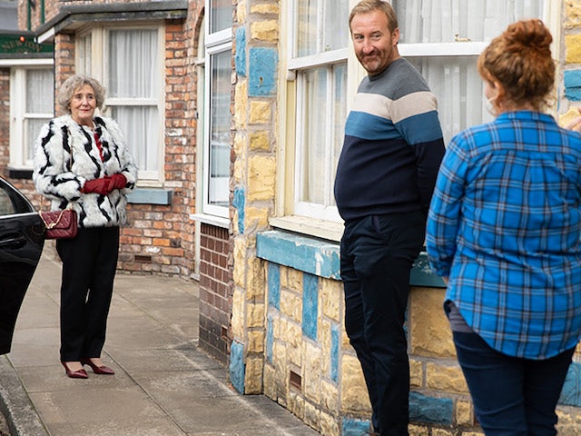 Mimi on the first episode of Coronation Street on December 3, 2021
