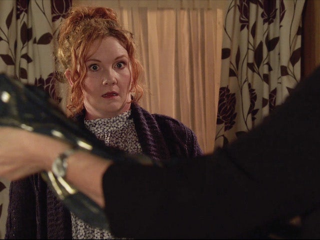 Fiz on the first episode of Coronation Street on December 6, 2021
