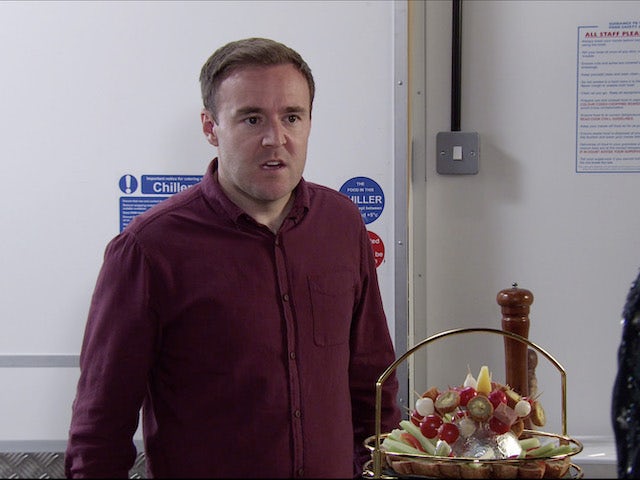 Tyrone on the second episode of Coronation Street on December 8, 2021