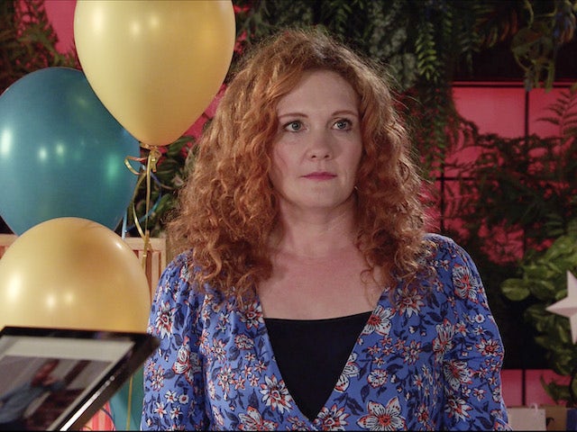 Fiz on the first episode of Coronation Street on December 8, 2021