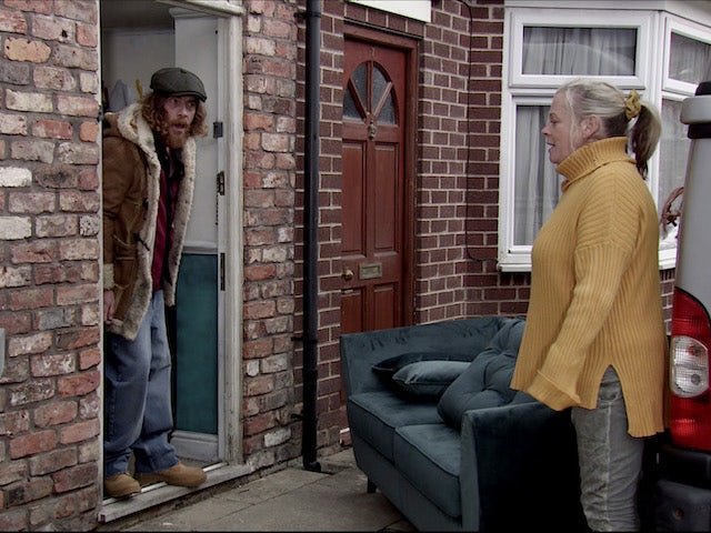 Bernie on the second episode of Coronation Street on November 29, 2021