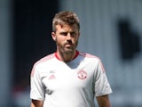 Manchester United coach Michael Carrick pictured in July 2021