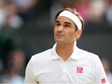 Roger Federer pictured in July 2021