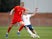 Wales' Jordan James in action with England's Sammy Braybrooke, September 3, 2021