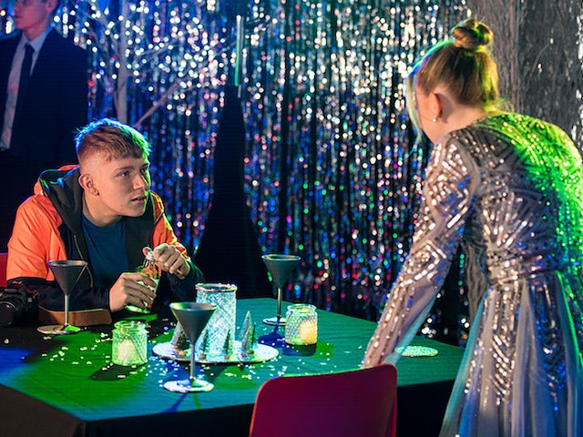 Max on the second episode of Coronation Street on December 6, 2021
