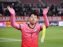 South Korea's Son Heung-min pictured in November 2021