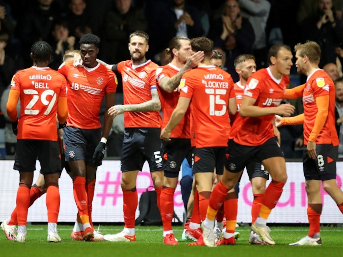 LINE-UP: The last Luton Town team to beat Fulham at Craven Cottage