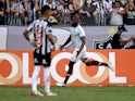 Fluminense's Manoel celebrates scoring their first goal on November 28, 2021