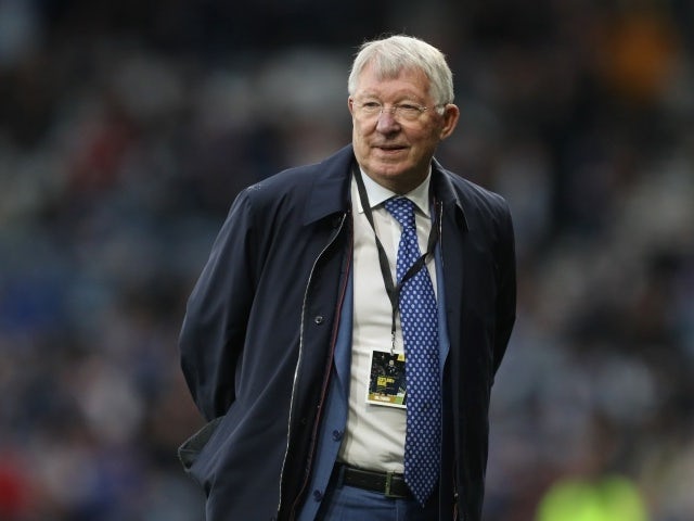  Former Manchester United manager Sir Alex Ferguson is recognised with international caps, October 9, 2021