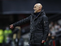 Vitesse coach Thomas Letsch during the match on November 25, 2021