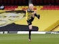 Watford's Will Hughes scores their third goal, February 13, 2021