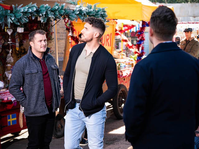 'An attractive man' on EastEnders on December 13, 2021