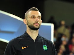 Inter Milan's Marcelo Brozovic before the match