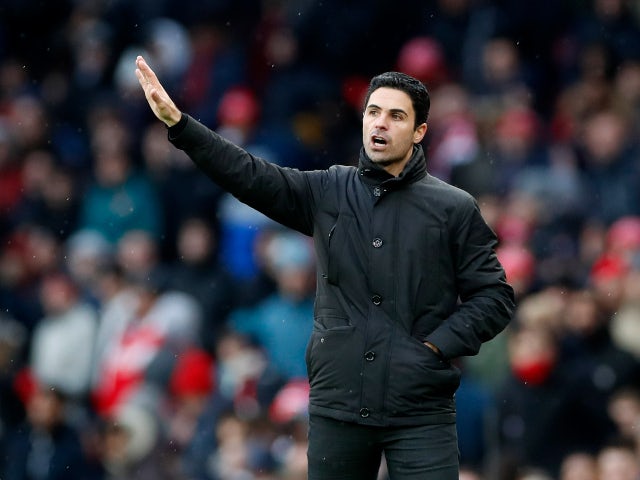 Arsenal manager Mikel Arteta pictured in November 2021