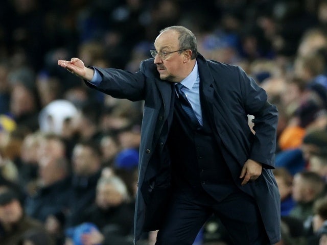  Everton manager Rafael Benitez, December 1, 2021