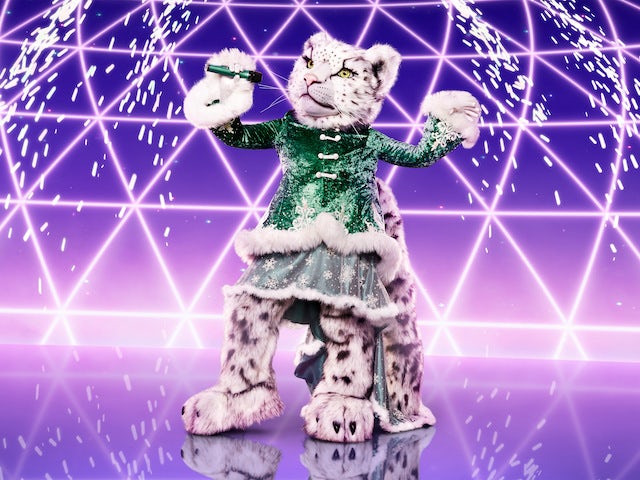 Snow Leopard for The Masked Singer UK series three