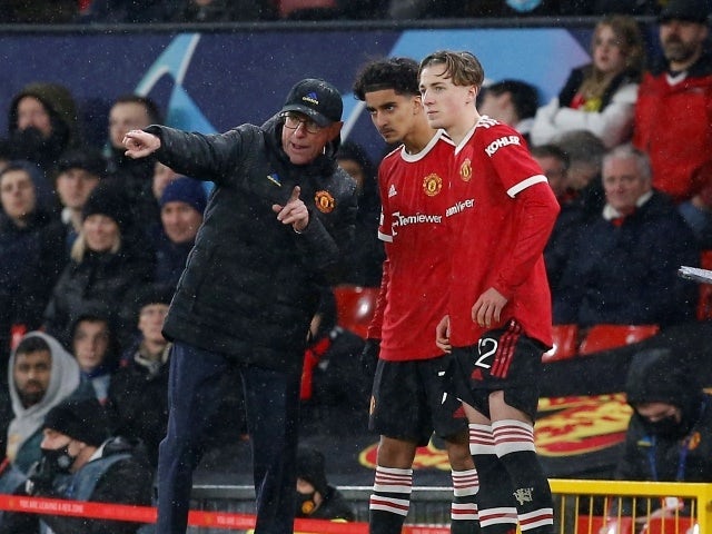 Charlie Savage makes Manchester United debut