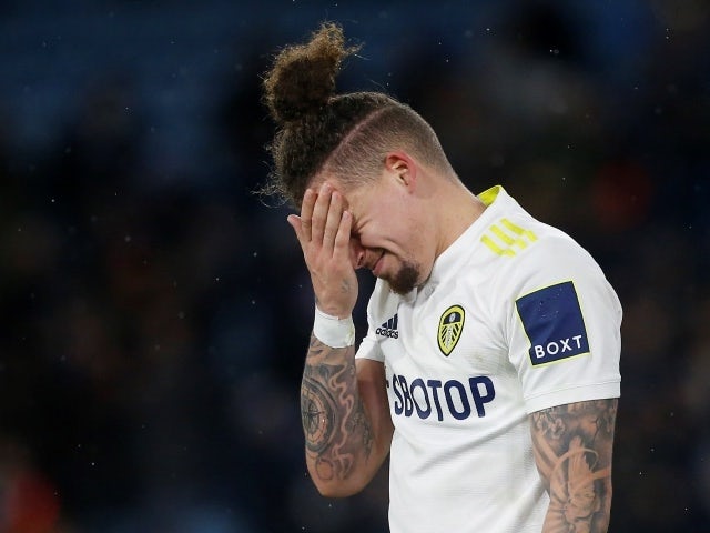 Leeds United's Kalvin Phillips after the game, 30th November 2021