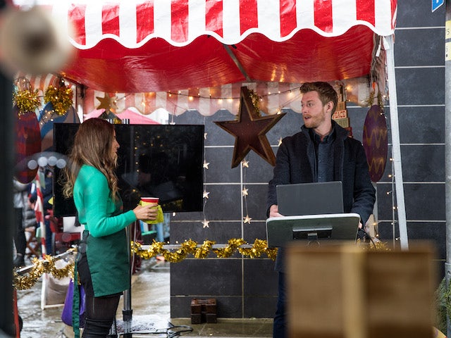 Daisy and Daniel on the first episode of Coronation Street on December 22, 2021
