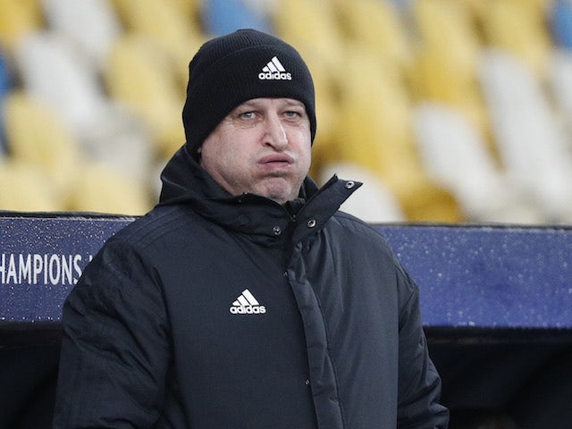 Sheriff Tiraspol coach Yuriy Vernydub on December 7, 2021
