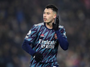 Martinelli 'playing as a number nine in Arsenal training'