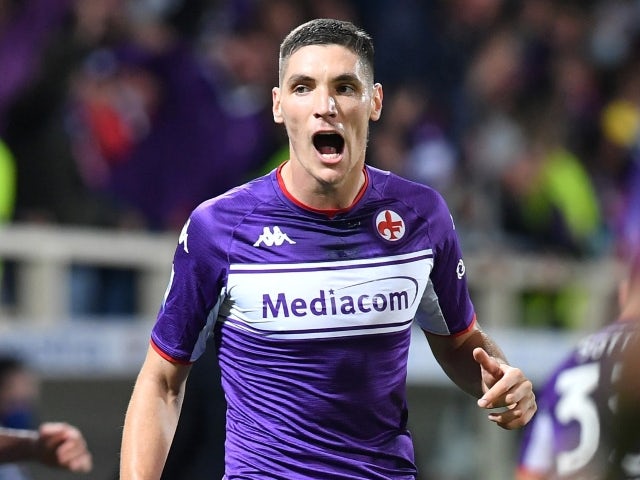 Fiorentina's Nikola Milenkovic pictured on September 21, 2021