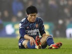 Arsenal's Takehiro Tomiyasu steps up injury recovery