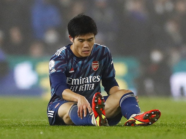 Arsenal dealt Tomiyasu blow ahead of Aston Villa clash