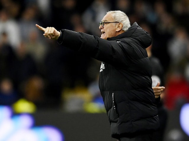 Watford manager Claudio Ranieri on December 28, 2021