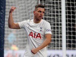 Giovani Lo Celso in action for Tottenham Hotspur in September 2021
