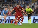  AS Roma's Jordan Veretout scores their second goal from the penalty spot