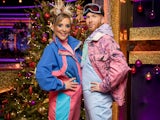 Mel Giedroyc and Neil Jones on the Strictly Come Dancing 2021 Christmas special