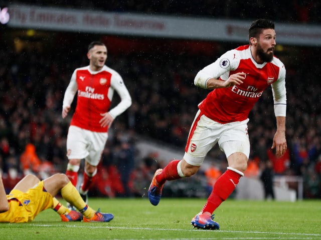 On This Day: Olivier Giroud scores scorpion kick against Crystal Palace